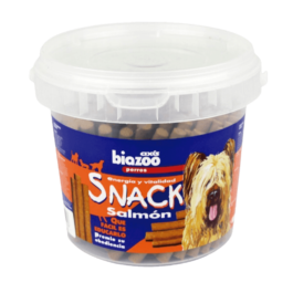 KĀRUMS SUŅIEM BIOZOO SALMON SNACKS 600G