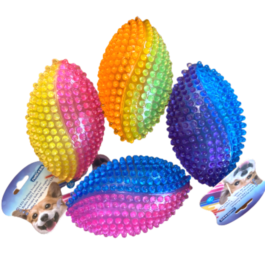 ROTAĻLIETA – REGBIJA BUMBA AR LED GAISMU 13CM