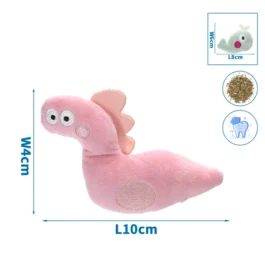 ROTAĻLIETA PLĪŠA DINO/DELFĪNS AR KAĶUMĒTRU AG0701