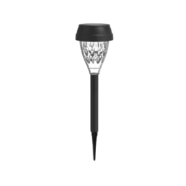 LAMPA LED SOLAR ĀRA MELNA