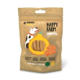 KĀRUMS SUŅIEM HAPPY FARM SALMON & PUMPKIN 80G