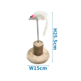 ROTAĻLIETA ASINĀMAIS WHITE MOUSE