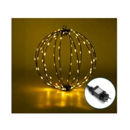 LED DEKORATĪVĀ BUMBA 30CM WARM LIGHT