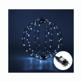LED DEKORATĪVĀ BUMBA 30CM COLD LIGHT