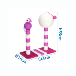 NAGU ASINĀMAIS PINK BIRD SHAPED