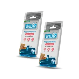 VET LIFE DOG TREAT DENTAL HYPOALLERGENIC PORK & POTATO
